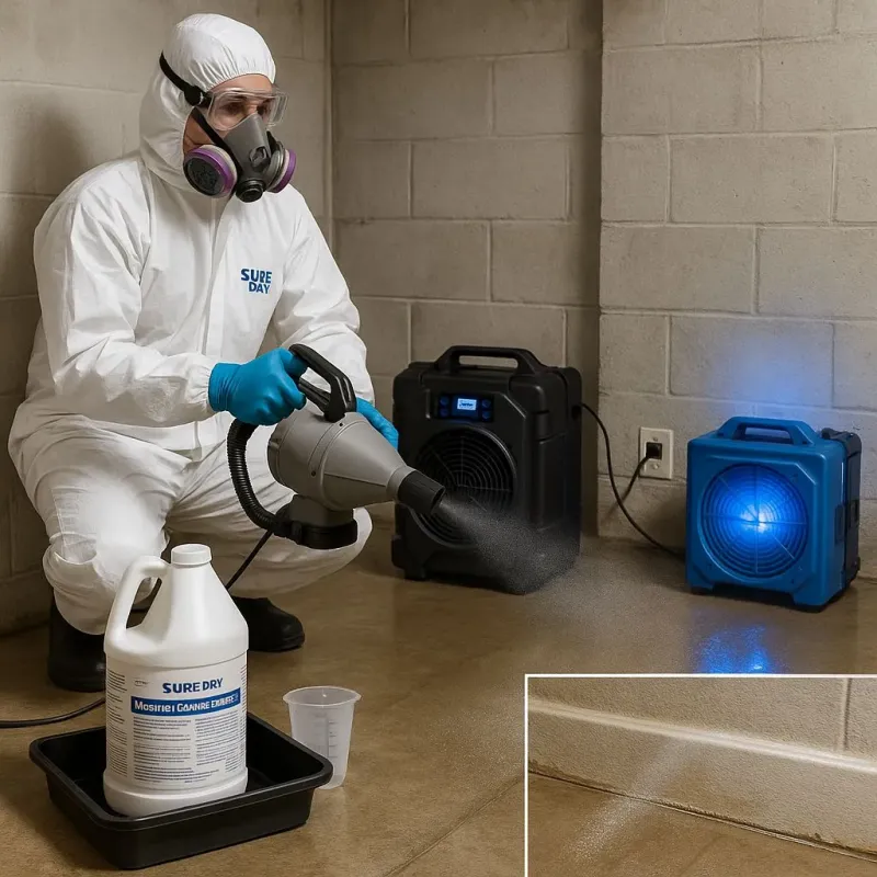 Sanitization and Odor Removal process in Avoca, PA