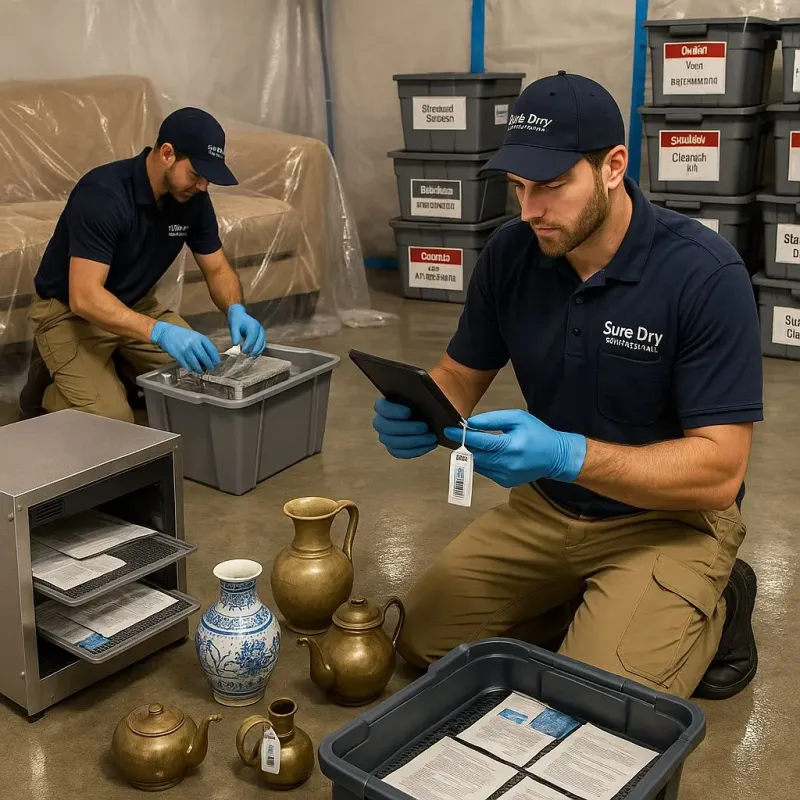 Content Protection and Restoration process in Avoca, PA